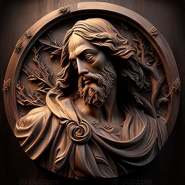 3D model st jesus (STL)